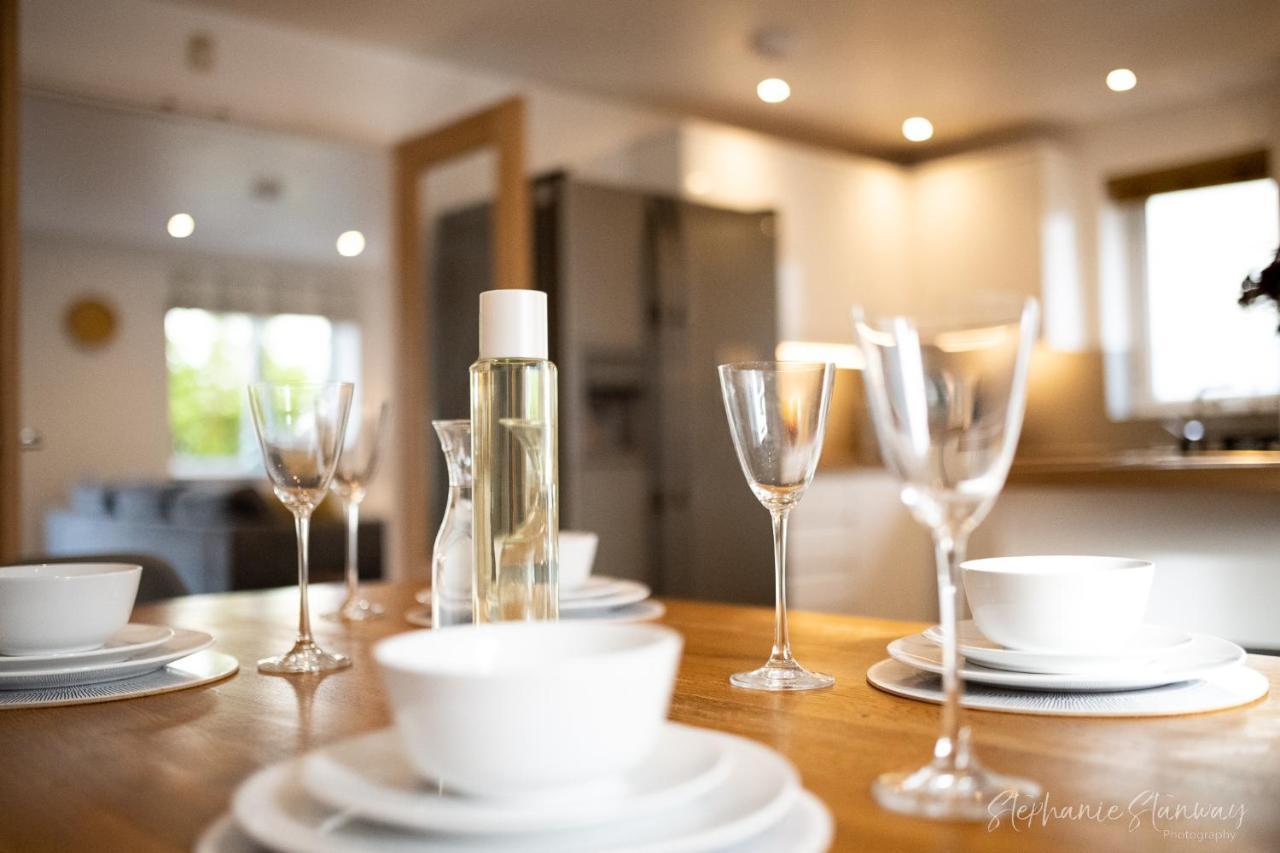 The Lookout, Modern Home From Home, Sleeps 5, With Private Parking & Outside Terrace St Ives Dış mekan fotoğraf